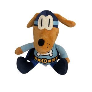 Dog Man Bark Knight Stuffed Plush Toy 8" Blue 2019